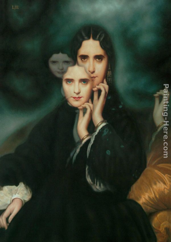 The Nightly Unfolding of Madame de Loynes painting - Luis Jose Estremadoyro The Nightly Unfolding of Madame de Loynes art painting